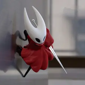 Hollow Knight Hornet Silksong Makoto Koji Fan Resin Anthropomorphic Decorative Action Figures, Model Kit, Refrigerator Magnet, Desktop Ornament Decor Toys Gifts