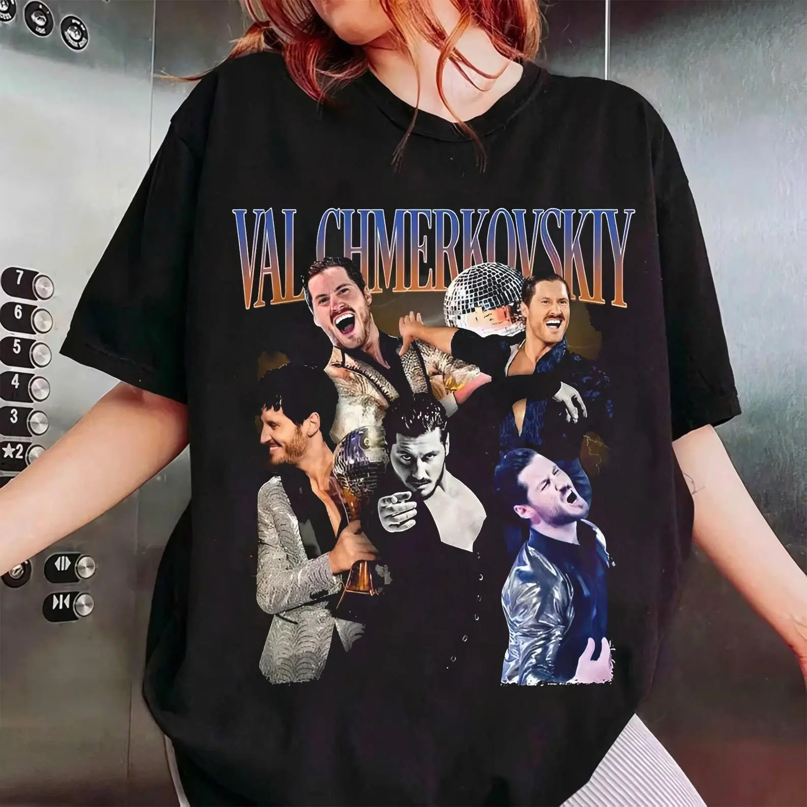 Val Chmerkovskiy Bootleg DWTS 2025 T-Shirt – Dancing With The Stars USA Graphic Tee - Iconic Styles - From Classic to Bright - Unisex Clothing Choices