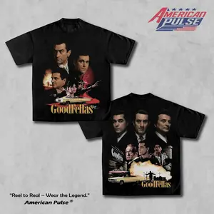 Goodfellas Legacy – Mob Classic Tee, Movie Shirt, Film Lover Tee, Cinema T-shirt, Director Gift, Movie Buff Apparel, Film Festival Wear, Cinema Fan Top Crewneck Cotton