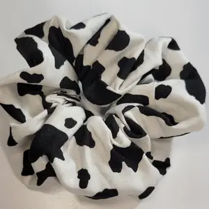 Cow Print Scrunchie (Various Colors)