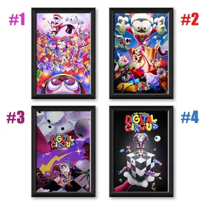 The Amazing Digital Circus Graphic Anime Unframed Poster, Ideal Gift for Anime Fans