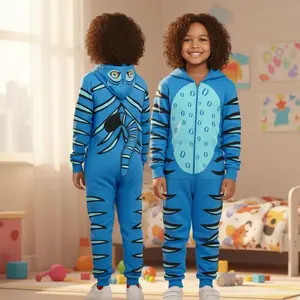 Derpy Tiger Jumpsuit, Kpop Tiger Onesies Jumpsuit, Derpy Tiger Costume, Tiger Costume Hooded Pajamas