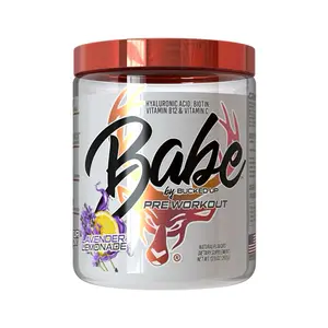 Babe Preworkout by Bucked Up - Hydrating Preworkout with Vitamin C & Biotin, Edible, Fitness Ingredients