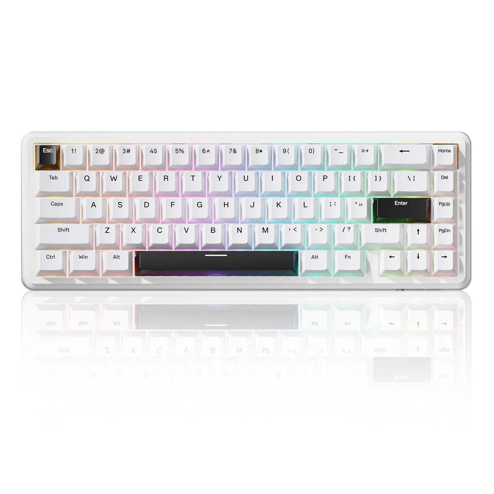 Attack Shark X65 HE Magnetic Switch Rapid Trigger Keyboard, 65% Wired Gaming Keyboard with 8000 Hz Polling Rate, RGB Keyboard
