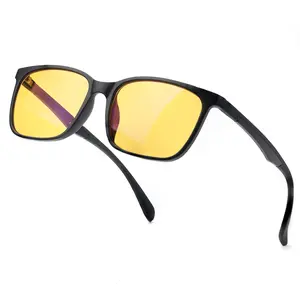 ANRRI Blue Light Blocking Glasses Computer Gaming Professional Powerful Filter Lens Anti Eyestrain Sleeping Glasses Men Women