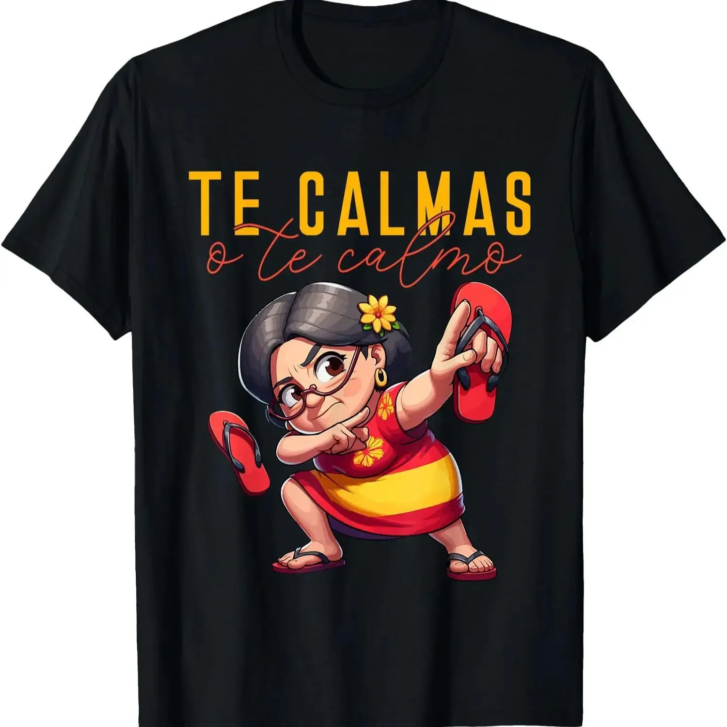 Cotton Mexican Spanish Mother Mom Expression TCalmas O TCalmo TShirt
