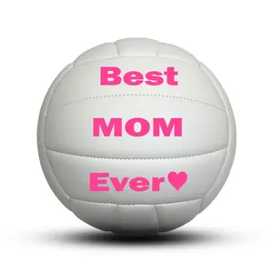 Custom To My Best Mom Ever Volleyball Gift, Personalized Volleyball
