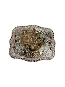 Western Style Centenary Belt Buckle Hebilla Vaquera Centenario