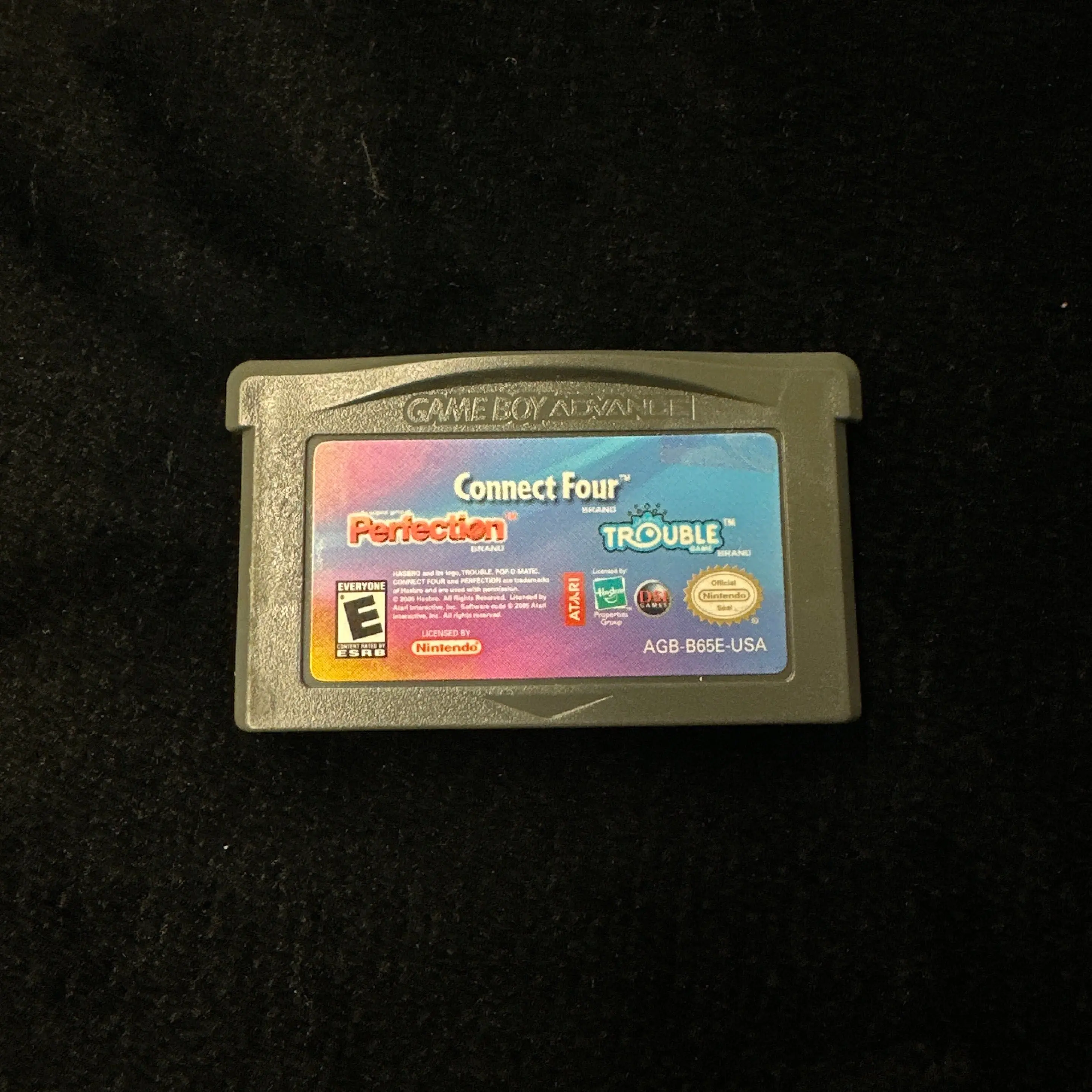 Connect Four / Perfection / Trouble for Game Boy Advance