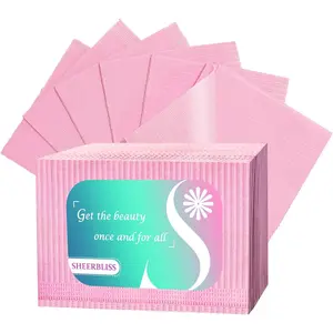 Disposable Nail Mats 50pcs Nail Paper Sheets for Nail Tech 4 Ply Foldable Waterproof Nail Mat Nail Art Accessories for Salon Manicure Tattoo 13" x 18"