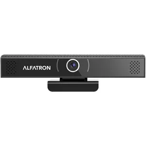 Alfatron ALF-SALUT USB Conference Camera Video Bar with Integrated Speakers, Microphone, Audio Support, Cable Compatibility, and Mounting Capability, Noise Reduction Feature