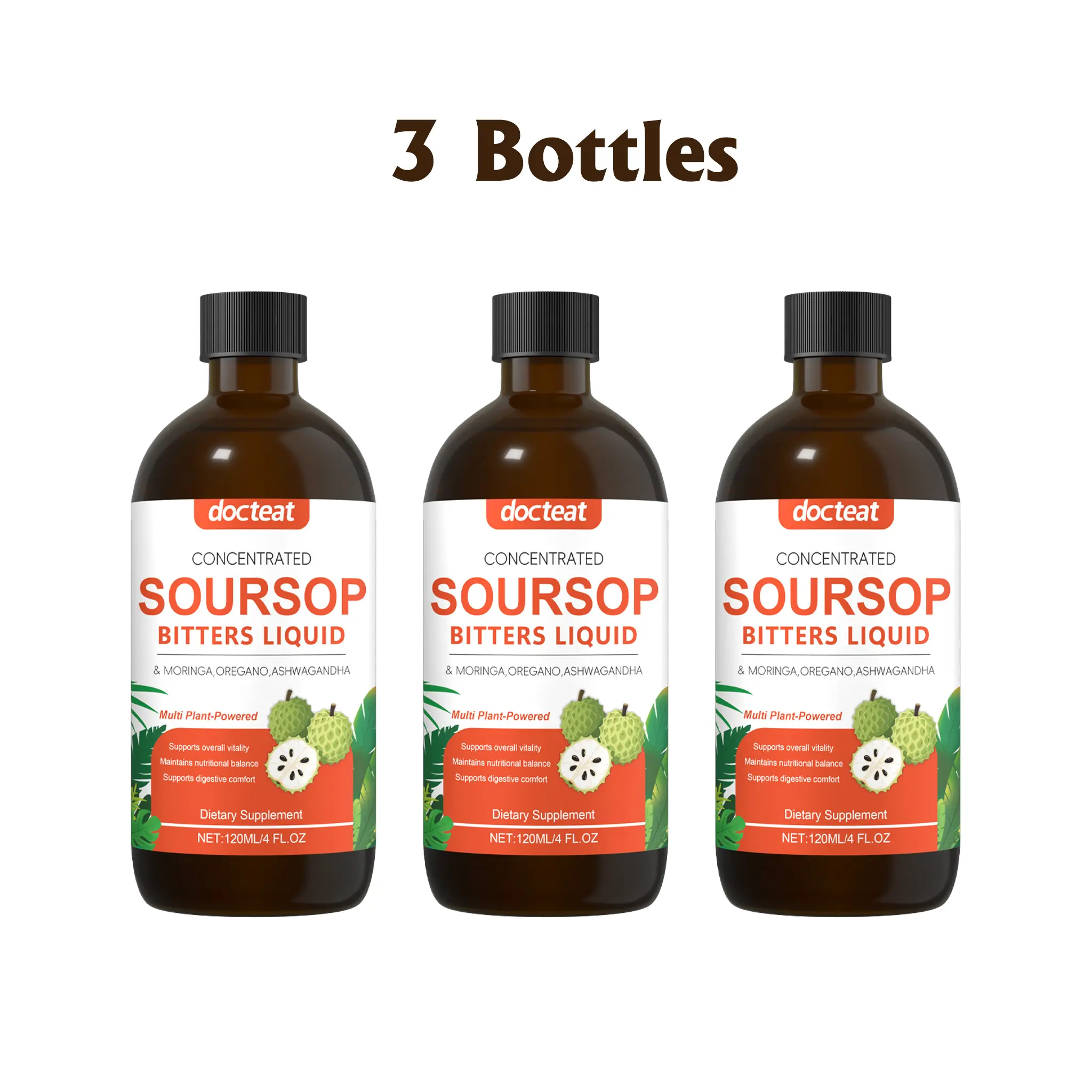 3 Bottles