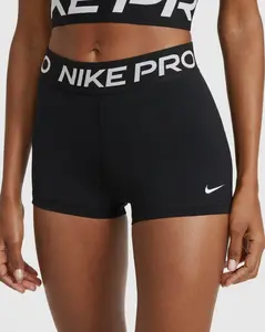 Nike Womens Nike Pro 365 3" Black Compression Short 2XL