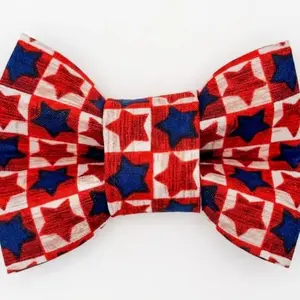 OLD GLORY-Handmade Puffy Bow