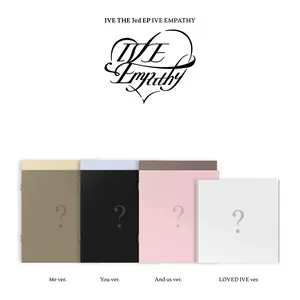 IVE – THE 3rd EP Album ‘IVE EMPATHY’ [Standard Photobook Ver] | Official K-Pop CD + 84p Photobook + Photocard + Photo Set | Rebel Heart / FLU / Attitude