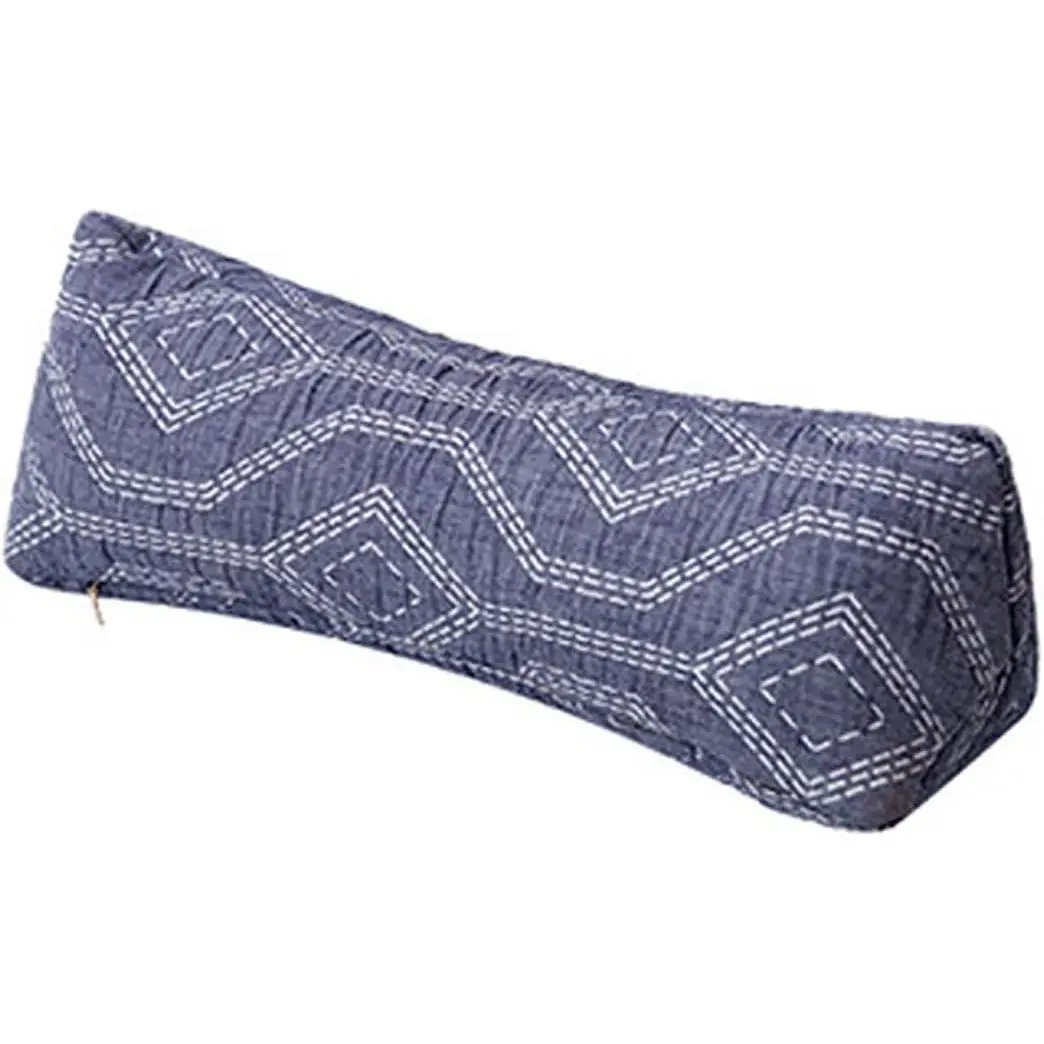 Neck & Cervical Pillows, Buckwheat Pillow Cervical Neck Roll Pillow Buckwheat Hulls Filling Cooling Round Pillows Lunch Break Buckwheat Pillow Office Waist Support Organic Buckwheat Pillow ( Color : A