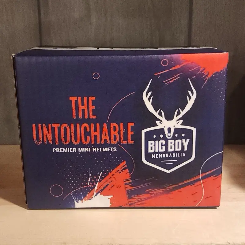 (PERSONAL) THE UNTOUCHABLE MINI HELMET BY BIGBOY GRAPHICS