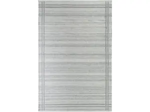 Livabliss Soft Area Rug - MDI2351-576 Hand-Made Mardin Rectangle Rug, 5 ft. x 7 ft. 6 in., Gray & Ivory