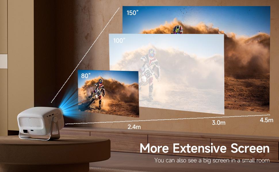 2026 X4 Projector tiktokshopcreatorpicks tiktok made me buy it mini usable products cool tech gadgets 800 ANSI Lumens Android 11.0 Dual Wi-Fi 6 4K Decoding Autofocus 180° Rotation Built-in Speaker Free Screen Mirroring Portable Home Theater