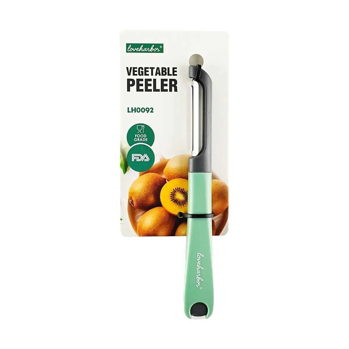 Love Harbor Multifunctional Stainless Steel Peeler for Fruits & Potatoes - Ergonomic Design, Kitchen Gadget