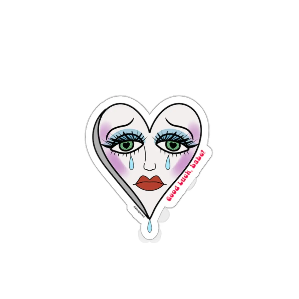 Chappell Roan 'Good Luck Babe' Stickers