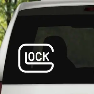 Glock decal. Premium vinyl decal with multiple colors and sizes Vehicle Exterior Decoration