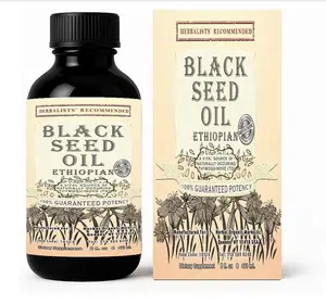 "Ethiopian Black Seed Oil - 8oz Pure Nigella Sativa, 3X Thymoquinone, Cold-Pressed & Bottled in Elegant Glass"