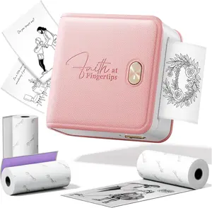 FaithTag F21 Bible Printer Set, Scripture Portable Bluetooth Printer, Create Custom Verse Prints with Notes, Icons & Decorative Borders, Inkless & Compact, Ideal for Journaling, Faith Reflection & Meaningful Gifting