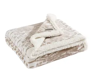 Eddie Bauer San Juan Oyster Knit 50"X60" Throw