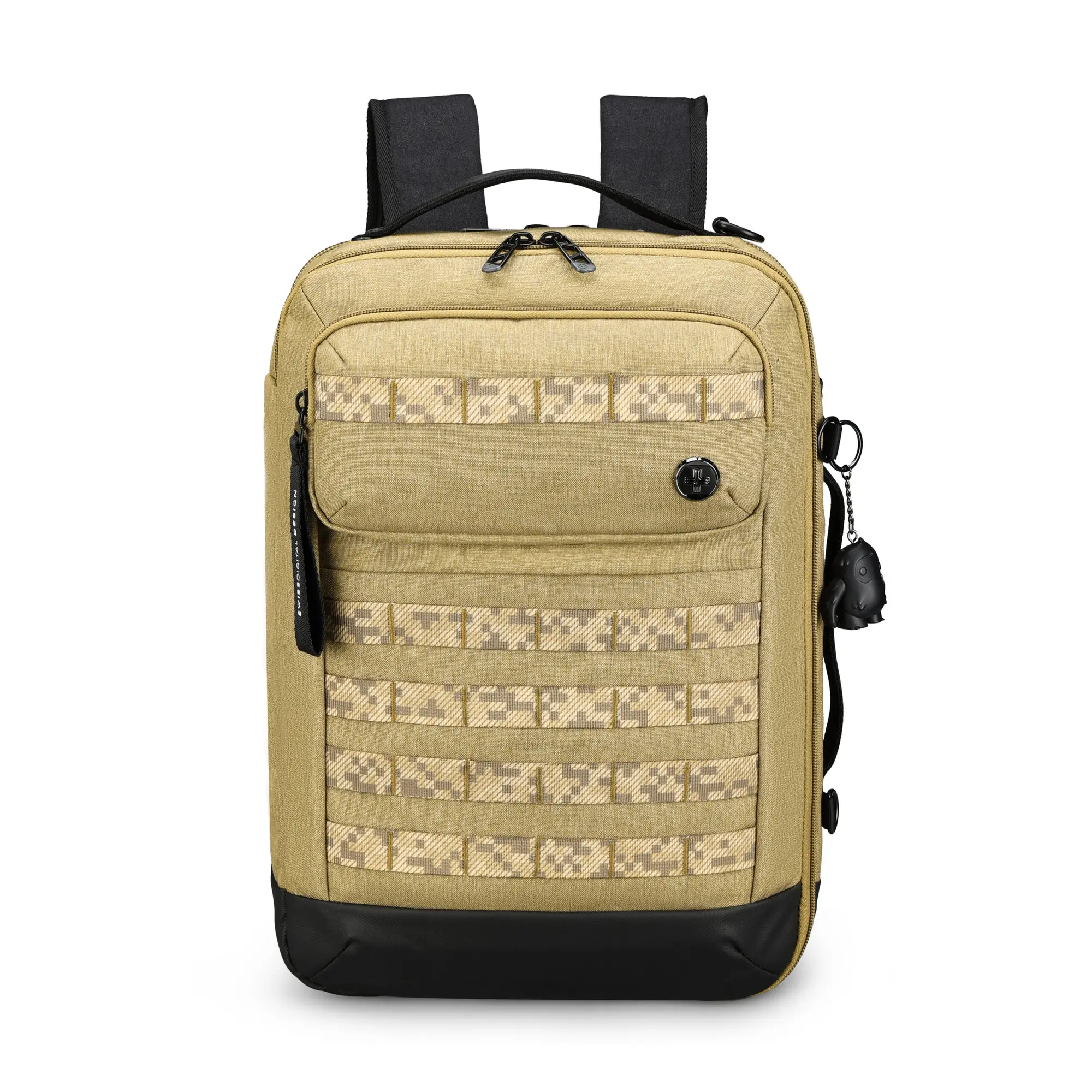 Swissdigital SD1649-74 Berg Dark Khaki Hybrid Briefcase