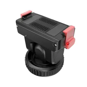 Cold Shoe Adapter Mount for DJI Osmo Action 5 Pro/4/3 Magnetic Quick Release Base Camera Gimbal Tripod Adapter with 1/4'' Adjustable Angle Expansion Bracket Accessories