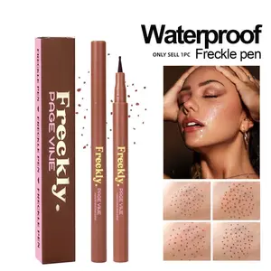 1PC Freckly Page Vine Freckle Pen, Waterproof Long Lasting, Natural Realistic Freckles, Face Makeup Tool, Easy To Apply, Beauty Cosmetic Pen, FrecklePen, MakeupPen, WaterproofMakeup, NaturalMakeup, BeautyTool