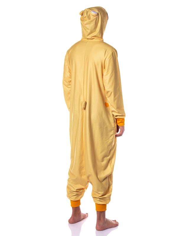 Care Bears Adult Kigurumi Union Suit Funshine Bear Costume Pajama Outfit
