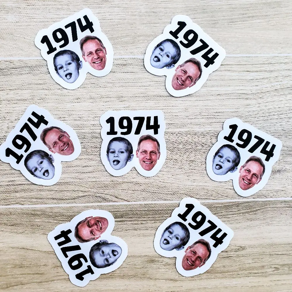Birthday Confetti/ Birthday Confetti for 50th/ Personalized with face confetti/ Birthday Party / Party Supplies/ Birthday Decor