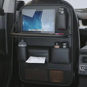 Car seat back storage bag, rear seat hanging organizer, stain-resistant and wear-resistant, high-quality backseat storage tidy bag