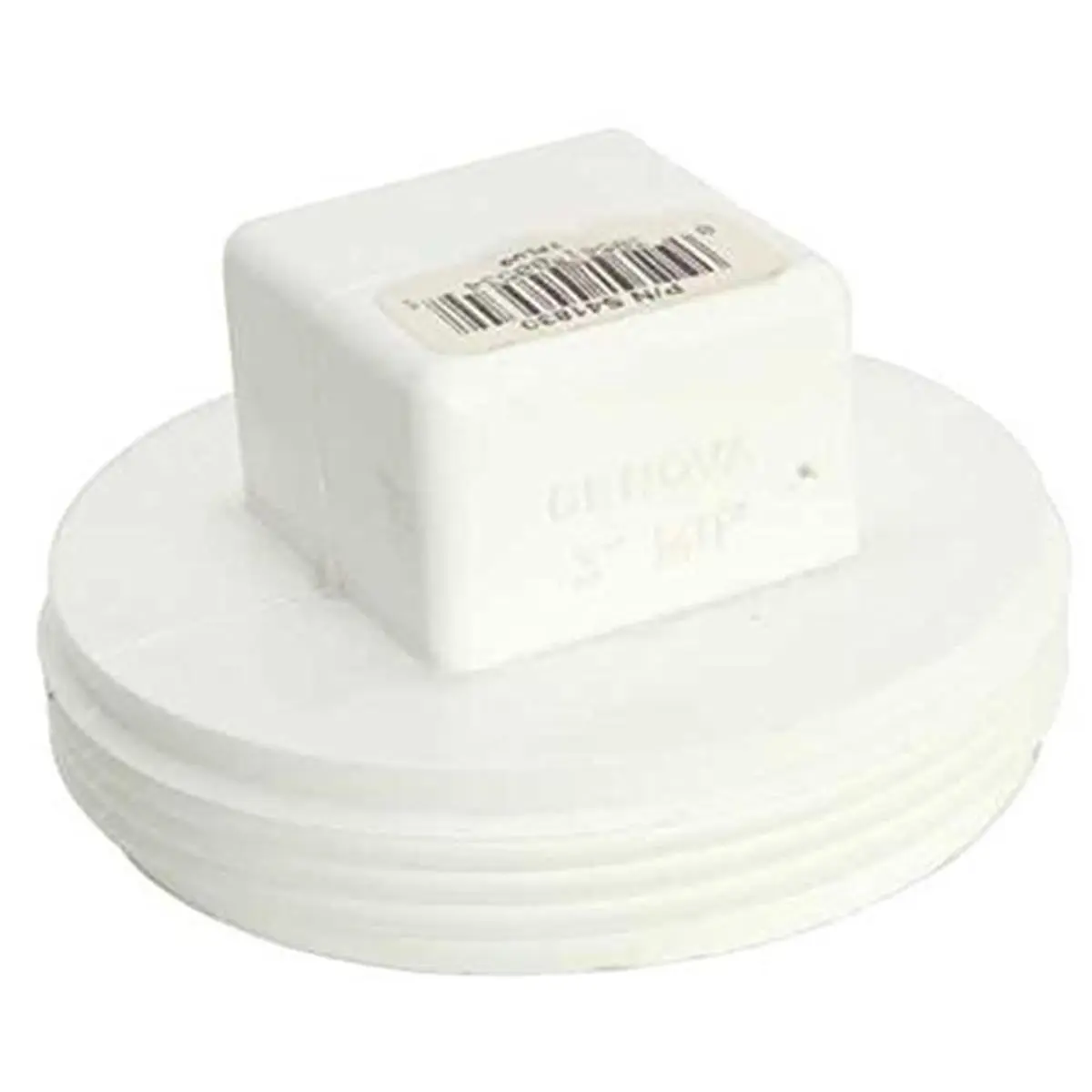 212 MAIN V-2003 Opaque 3 in. IPS Threaded PVC Sewer Plug - ASTM, Cold Temp Max PVC SDR35 Plumbing Pipe Fitting for Boating Water Sealing, Threaded Cap for Optimal Pressure & Flow Maintenance