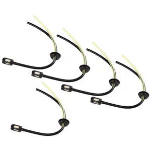 5Pcs/Set Replacement Hose Pipe Tank Filter for Strimmer Trimmer Brush Cutter Chainsaw Line Filter