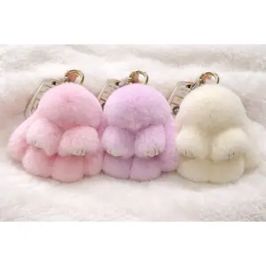 Soft Bunny Bag Charms