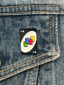 Colorful Card Badge Enamel Pin, Fashion Decoration Personality Children's Brooch, Student Schoolbag Buckle, Clothing Accessories, Hat Bag Decoration, Clip, Hat Pins, Fashion Accessory