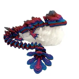3d Printed Cinderwing Peacock Dragons Large 23"  Peacock Dragon - Various Colors Cinderwing Authorized Seller