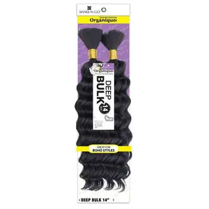 Shake N Go Organique Human Hair Blend Braids - DEEP BULK 14