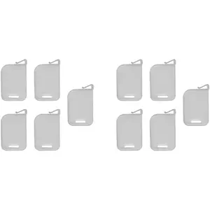 10Pcs Plastic Card Box Divider, Portable Storage Partition Board for Game Card Classification (gray) (gray)