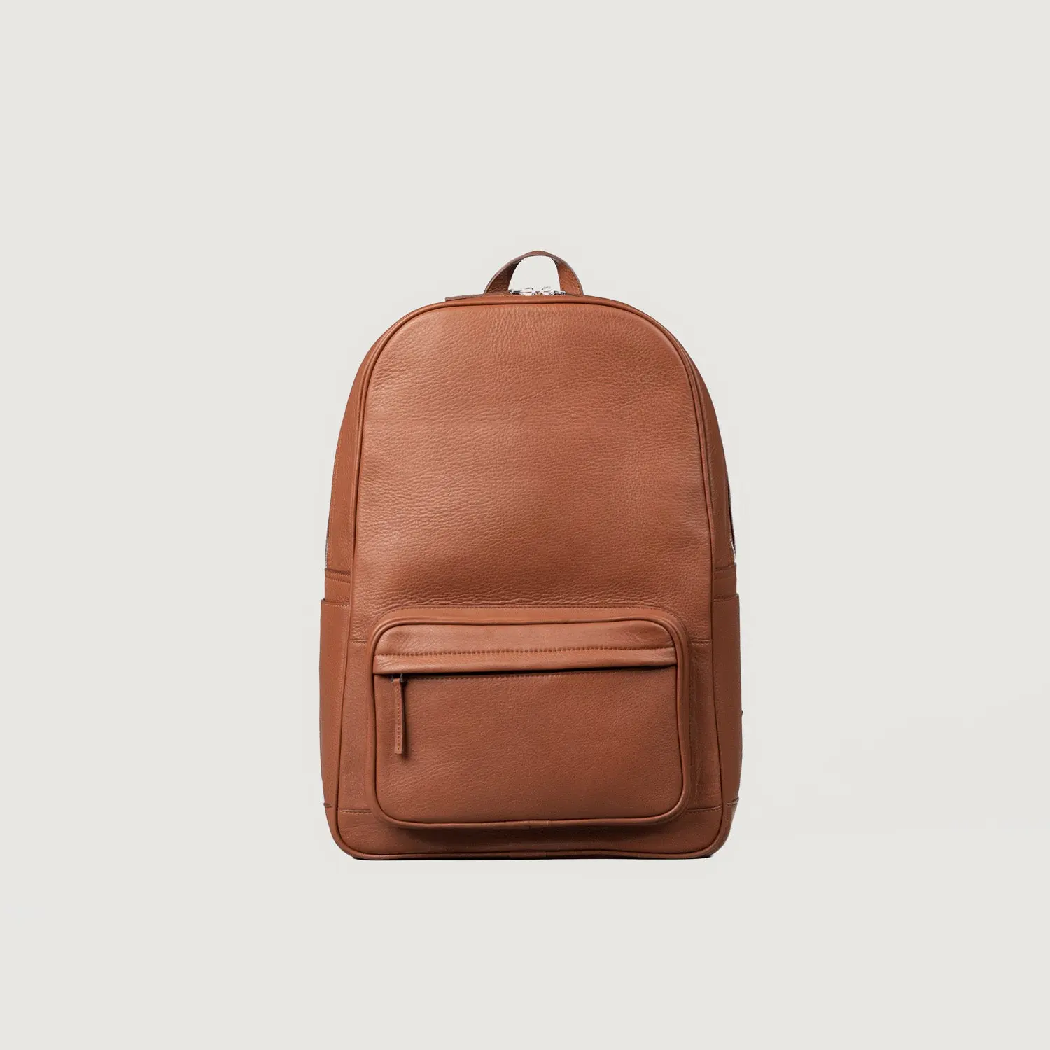 Brown Leather Backpack
