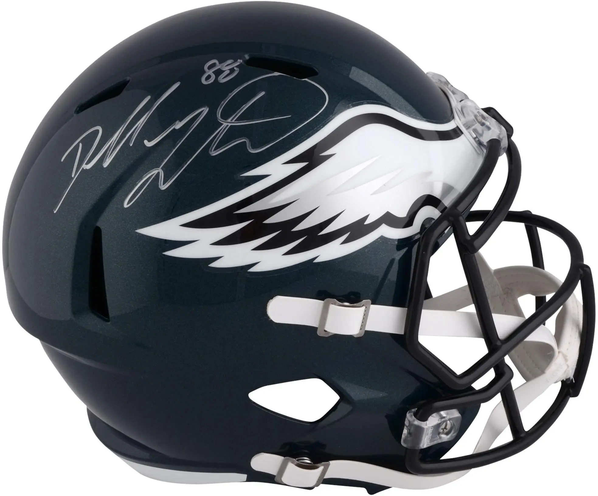 Dallas Goedert Philadelphia Eagles Autographed Riddell Speed Replica Helmet - Fanatics Authentic Certified