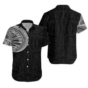 Samoa Tribal Hawaiian Shirt Maori Tattoo Roman Reigns