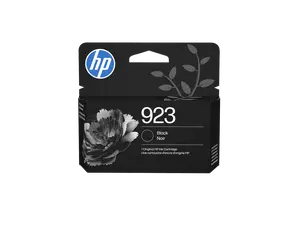 HP 923 Black Original Ink Cartridge, ~500 pages, 4K0T3LN