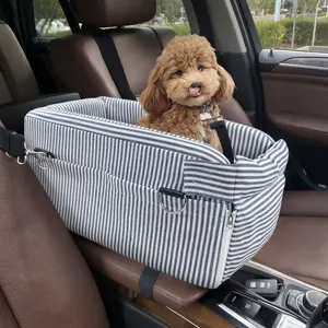 Portable Puppy Dog Booster Seat - 3-in-1 Travel Pet Carrier for Small Dogs