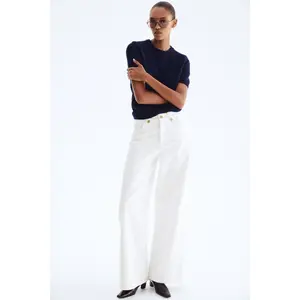 H&M Wide High Jeans