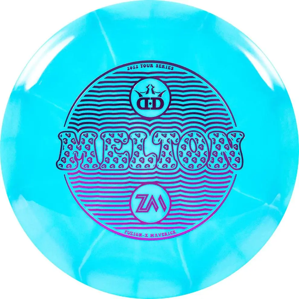Dynamic Discs Fuzion-X Burst Maverick Zach Melton Team Series