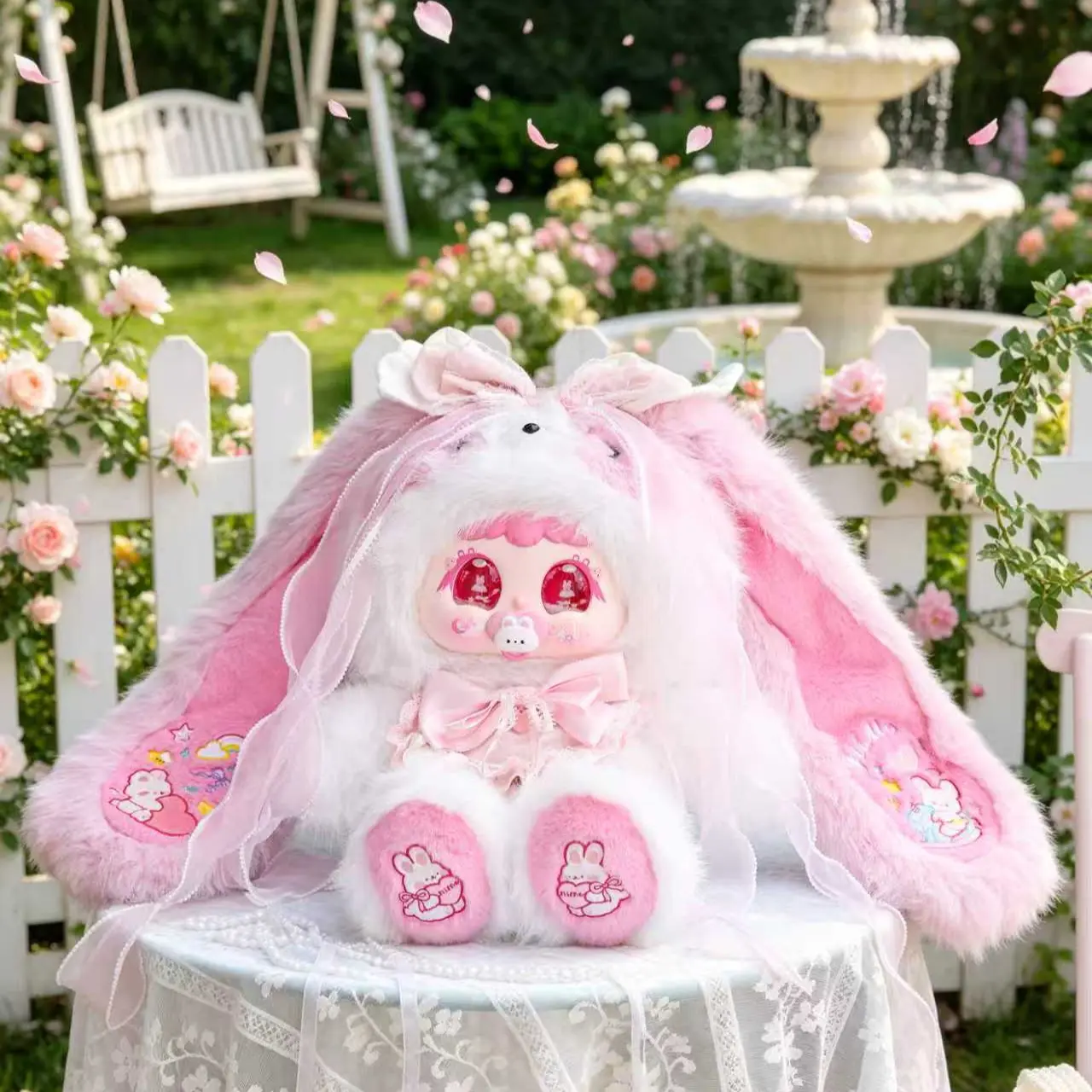 【OK】--- JIIMO-Ballet Rabbit's Thoughts 1000% Series  Blind Box